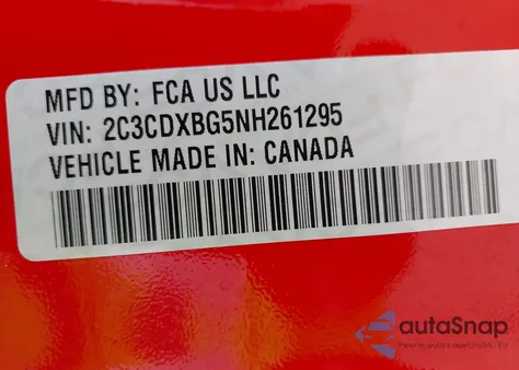 2022 Dodge Charger Sxt Rwd from USA, damaged, VIN 2C3CDXBG5NH261295